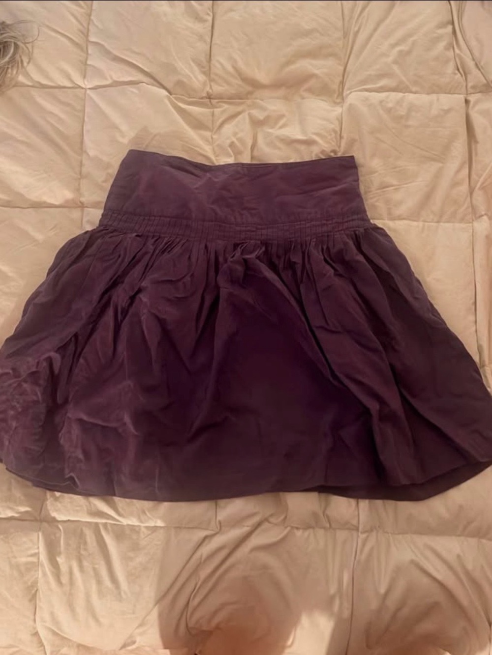 Women’s Purple A-Line Skirt